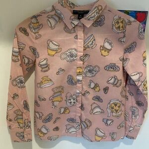 Victoria Beckham for Target teacup button down shirt